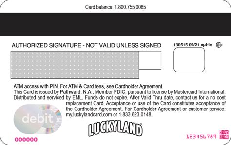 my lucky land card.